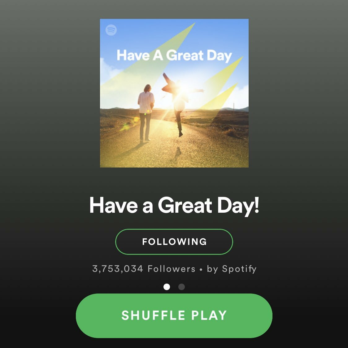 Have a Great Day playlist